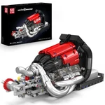 Racing Car Engine Model Kit, 980+PCS Motorized Mini Kits That Runs, Bu.... Fixed Price $79.26.