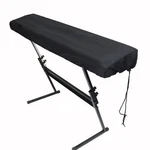 61/88 Key Piano Dust Cover - Waterproof Breathable Canvas, Adjustable For Digita. Fixed Price $15.00.