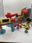 6 Piecethomas And Friends Wooden Railway Curve Rock Roll Quarry Lot. Fixed Price $19.99.