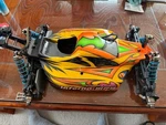 Kyosho Inferno MP9 TKI2 Spec 1/8 Rc Buggy Chassis W/ Futaba R614FS. Fixed Price $646.52.