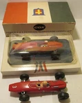 Cox 1/24 Ferrari F1 Slot Car W/ Extra Body, Chassis, And Model Kit Box 1960S. Fixed Price $400.00.