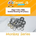 Align T-rex 700E 27 Pcs Rubber Sealed Bearings Kit. Fixed Price $25.99.