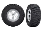 Traxxas 5880X Tires & Kit 4WD Front/rear 2WD Wheels. Fixed Price $45.70.