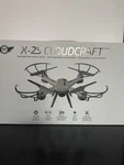 Drone W/wifi Camera. Skyrider X25 Cloudcraft Quadcopter Led Lights. Fixed Price $48.25.