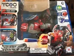 Rapidfire Silverlit 2-IN-1 Remote Control Blasting Robot. Fixed Price $27.55.