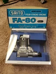 Saito Engine FA-80 Hemi-head 4C Rc Motor Nib Blue Box. Fixed Price $399.99.
