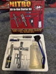 Redcat Nitro All-in-one Starter Kit 80142A New Box. Fixed Price $25.00.