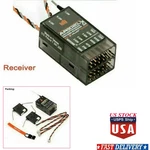 Spektrum AR9020 Dsmx/xplus DSM2 9-CHANNEL 2.4GHZ Rc Receiver With Satellites. Fixed Price $65.98.
