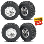 Traxxas Tires/wheels Assembled Front Rear : Slash Ford Raptor. Fixed Price $44.90.