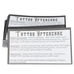 Tattoo Accessories - 100 Aftercare Instructions Cards (3.5 X 2R. Fixed Price $30.29.
