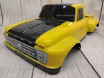 1966 Ford F-100 Custom Painted Rc Body 1/10 Short Course WB323MM/SLASH,SC10,SENT. Fixed Price $119.95.