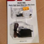 DS3517MG Digital High-speed Metal Gear Mini Servo JRPS3517MG 1.04OZ 17+ Up. Fixed Price $59.00.