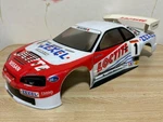 1/10 Tamiya Nissan Skyline Gt-r R34 Loctite Zexel Radio Control Body. Fixed Price $418.65.
