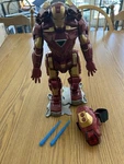 Marvel Avengers Iron Man Walking Talking W/remote Control Hasbro 2009 Robot Rc. Fixed Price $39.99.