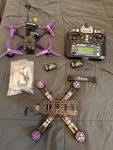 Fpv Drone Eachine Wizard X220S With Remote And Spare Frame. Fixed Price $250.00.