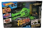 Hot Wheels Green Terrain Twister Radio Control Land Water Snow Car Nib. Fixed Price $70.00.