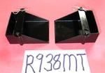 Remote Control Team Associated Vintage RC10 & Goldpan Black Battery Trays. Fixed Price $45.00.