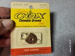 Genuine Cox Thimble Drome Gasket Set #11247. Fixed Price $12.99.
