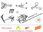 Microheli Cnc Triple Blades Performance Package - Nano S2 / S3. Fixed Price $166.99.