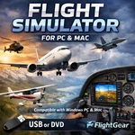 Flight Simulator 2026 Software For Pc Learn Fly Aircraft Usb. Fixed Price $19.99.