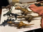 Jurassic World Dinosaur Lot Mattel T-rex Indominus Indoraptor Carnotaurus. Fixed Price $139.30.