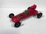 Vtg Thimble Drome Prop Rod Gas Powered Tether Car- Is Parts Repair. Fixed Price $59.99.