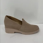Abeo Horizon Hidden Wedge Loafer Shoe Comfort Beige Leather Chunky Footbed 10. Fixed Price $49.99.