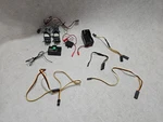 Futaba Rc Airplane Parts (2) S3003 Servos, R162JE Receiver, On Off Switch + More. Fixed Price $38.88.