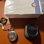 Harley Davidson Franklin Mint Pocket Watch Silver Wings Of Gold B20C309. Fixed Price $44.99.