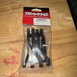 Traxxas TRA2555X Black Heavy-duty Rear Suspension Arms (2). Fixed Price $9.00.