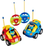 Prextex Cartoon Remote Control 2-PACK Police And Race Toddler Toys. Fixed Price $45.00.