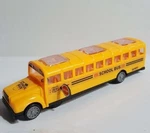 12" School Bus Car With 3D Light & Sound Kid Play Toys Vehicle Run And Spin. Fixed Price $19.95.