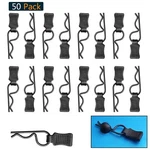 Traxxas 50PCS Universal Rc Car Body Clips W/pull Tabs Black Pins For 1/10 Scal. Fixed Price $18.46.