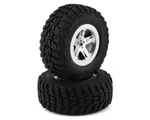 Traxxas 2.2/3.0 Pre-mounted Kumo Tires & Wheels (satin Chrome) (2). Fixed Price $22.95.