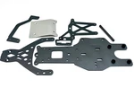 Baja 5B Sbk Gas - Plates Chassis, & Braces Annodized Gunmetal Hpi 160323. Fixed Price $30.77.