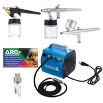3 Master Airbrush Set System Compressor Kit Hobby Craft Paint Cake Tattoo. Fixed Price $149.99.