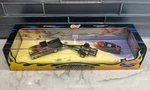 Hot Wheels Fire Workz 59 Chevy Camino Black With Flames And Boat. Fixed Price $49.99.