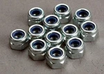 Traxxas 3MM Flanged Nylon Chrome Locking Nuts (12) TRA2745. Fixed Price $5.00.