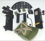 1/5 Scale Vought F4U Corsair Cockpit Fits Carf Hangar 9 Meister Top Flite. Fixed Price $219.99.