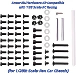 Hardware Kit Fits 1/28 Obz Scale 3D Printed Race Car Obrc Stainless Steel. Fixed Price $9.95.