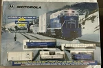 Athearn Ho - Motorola Train Set. Fixed Price $375.00.
