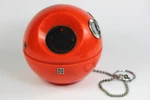 1960'S National Panasonic Panapet Red R-70 Space Age Ball Am Radio Tested. Fixed Price $69.00.
