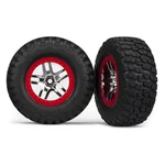 Traxxas 6873A Tire/wheel Assembly Glued Chrm Slash 4X4. Fixed Price $24.95.