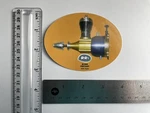 Cox Thimble Drome RR1 Glossy Sticker 049 Model Airplane Engine Reproduction. Fixed Price $5.00.