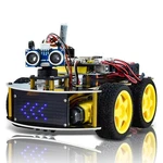 Keyestudio Smart Car ROBOT,4WD Programmable Diy Starter Kit For Arduino U.... Fixed Price $106.09.