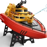 Syma Remote Control Boat, Big Rc Firefighter For Kids 8-12 With 40 Mins .... Fixed Price $83.46.