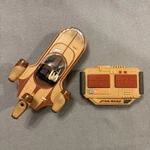 Star Wars Air Hogs Luke Speeder X-34 Remote Control Tested Working. Fixed Price $15.00.