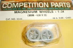 Cox Extra Narrow Brm Front Magnesium Wheels Pair # 3346 Vintage 1960S Nos. Fixed Price $15.17.