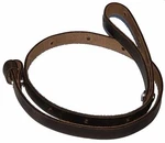 Buffalo Leather Rifle Gun Sling Crazy Horse Dark Brown Amish Handmade 3/4" Wide. Fixed Price $14.99.