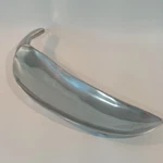 Vintage Cast Metal Chili Pepper Shape Bowl Mcm Southwest Serving Dish Heavy 15". Fixed Price $43.00.